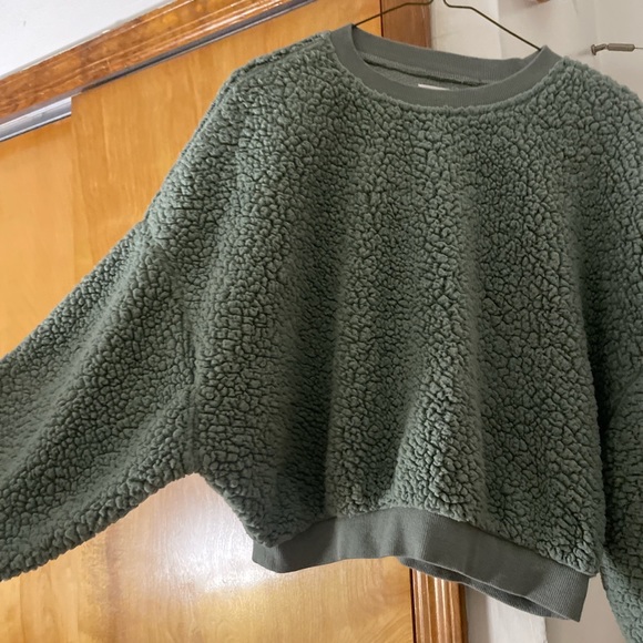 COTTON ON: balloon sleeve teddy crew neck sweatshirt - Picture 5 of 6